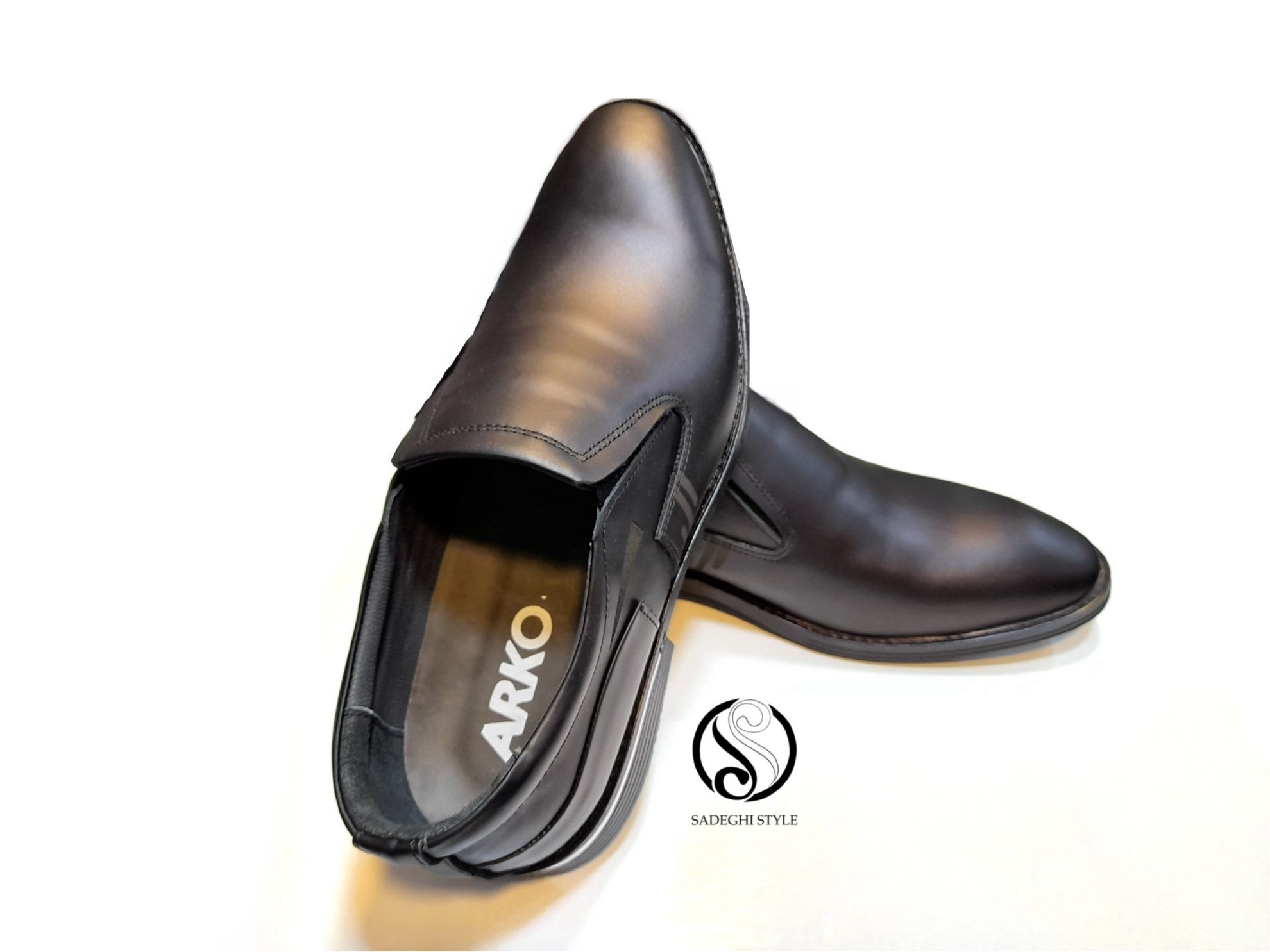 تصویر  کفش چرم مردانه