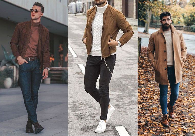 استایل با کت و شلوار کش مردانه